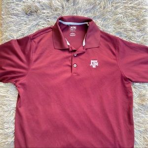 Adidias Texas A&M Polo